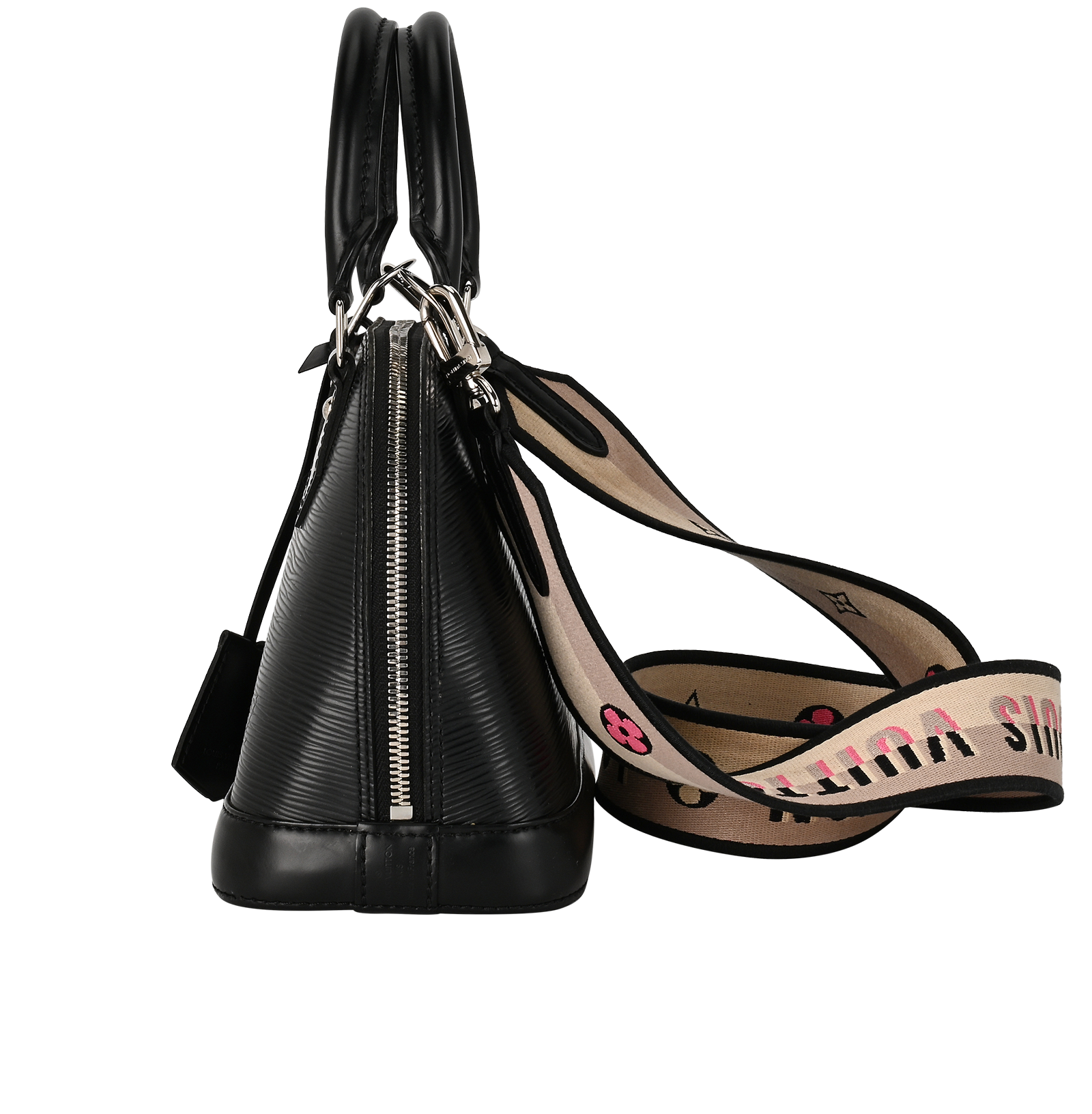 Alma BB, &pound;1,300, Handbags, Black, Leather, Bottom view